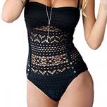 Miglior costume intero nero a fascia