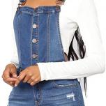 Miglior jeans bretelle donna