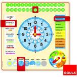 Miglior orologio e calendario in legno goula