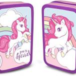 Miglior astuccio 3 zip unicorno