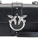 Miglior borsa pinko nera e argento