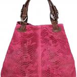 Miglior borsa pitonata fucsia