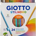 Miglior giotto stilnovo pastelli colorati in astuccio 24 col
