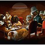 Miglior quadro cani che giocano a poker